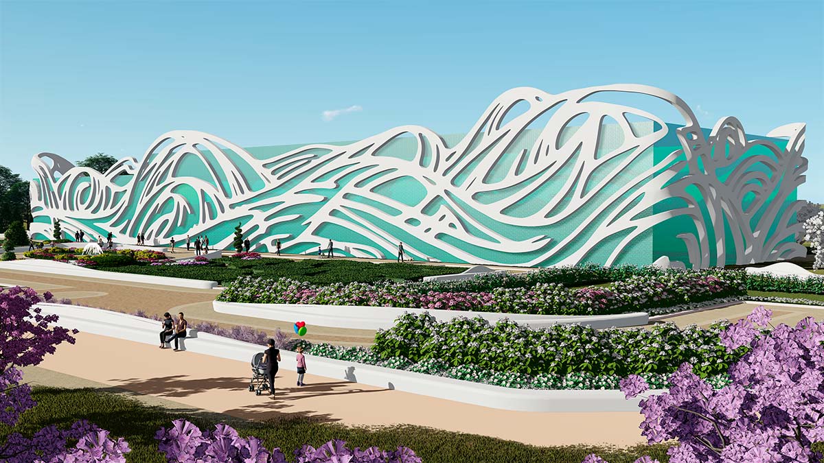 La peau de bâtiment: Expression et Couleur.