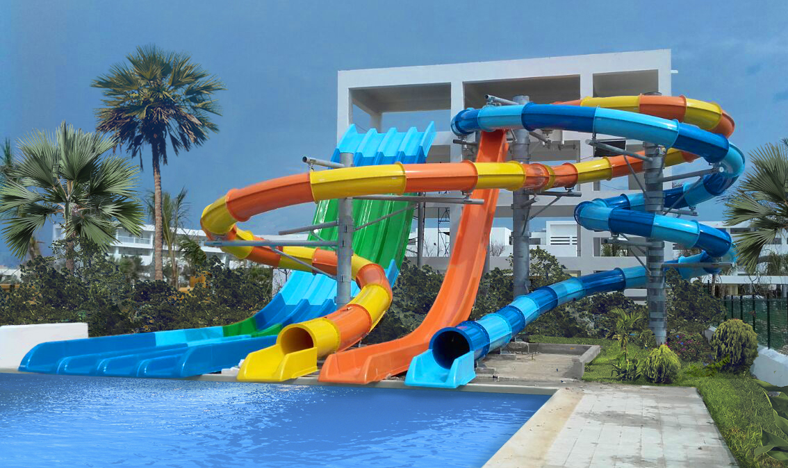 Nouveau parc aquatique à l’hôtel Riu República