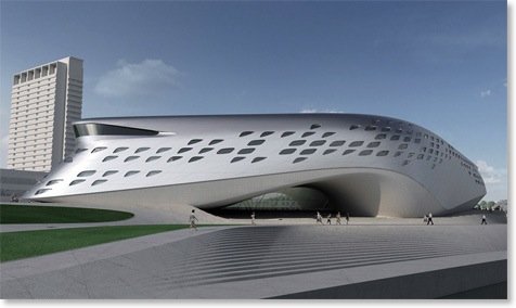 Projet de musée Hermitage-Guggenheim griffé Zaha Hadid en Lituanie
