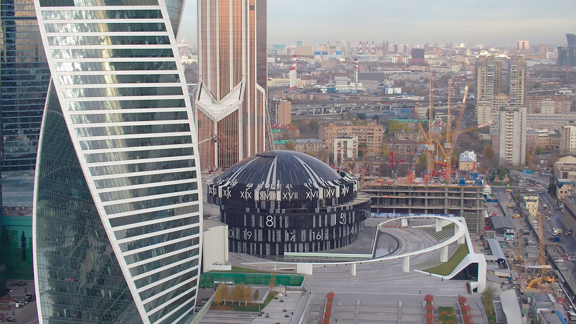 Complexe de loisirs dans le centre d’affaires de Moscou