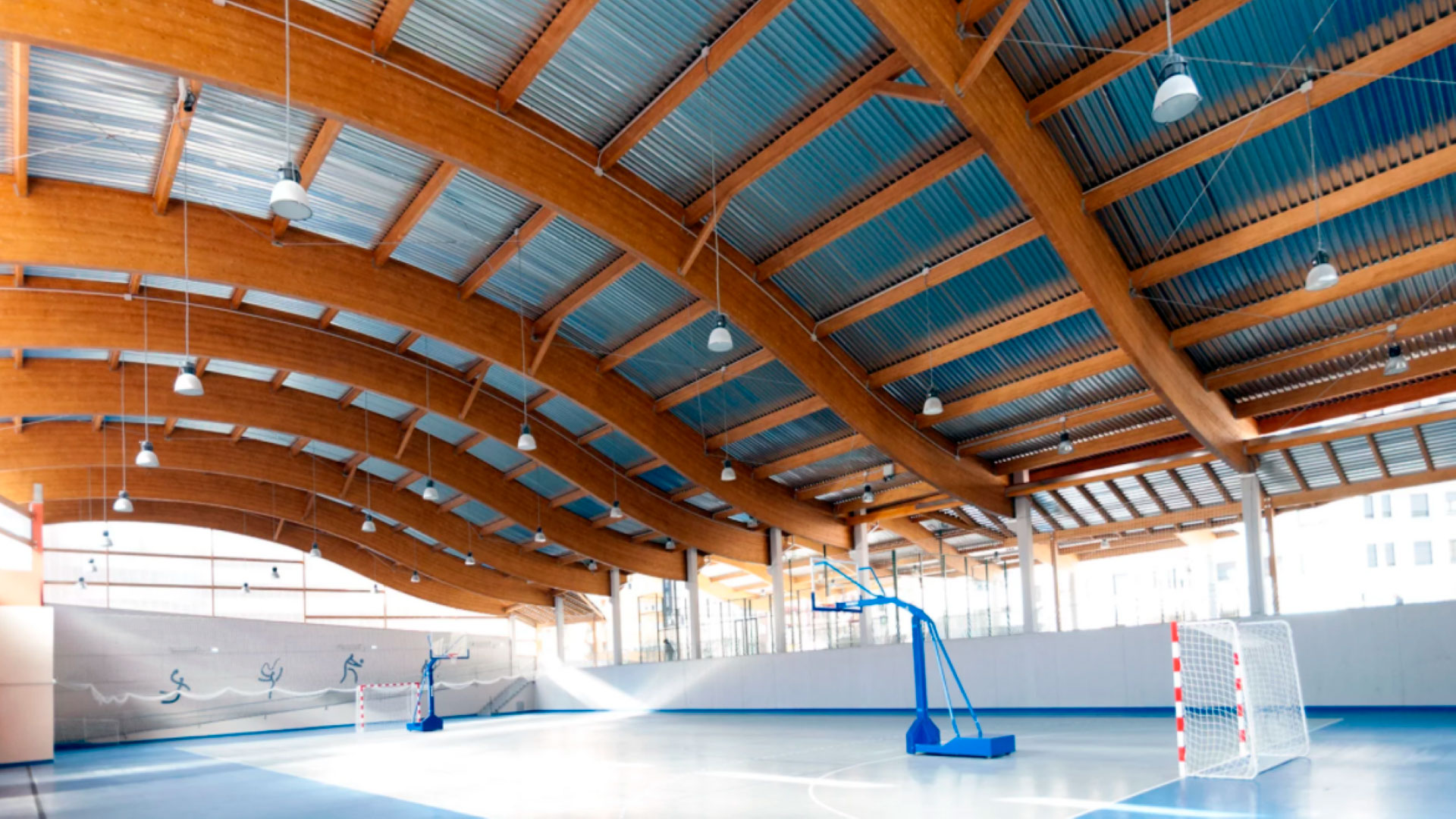 Les structures en bois dans la construction d’installations sportives