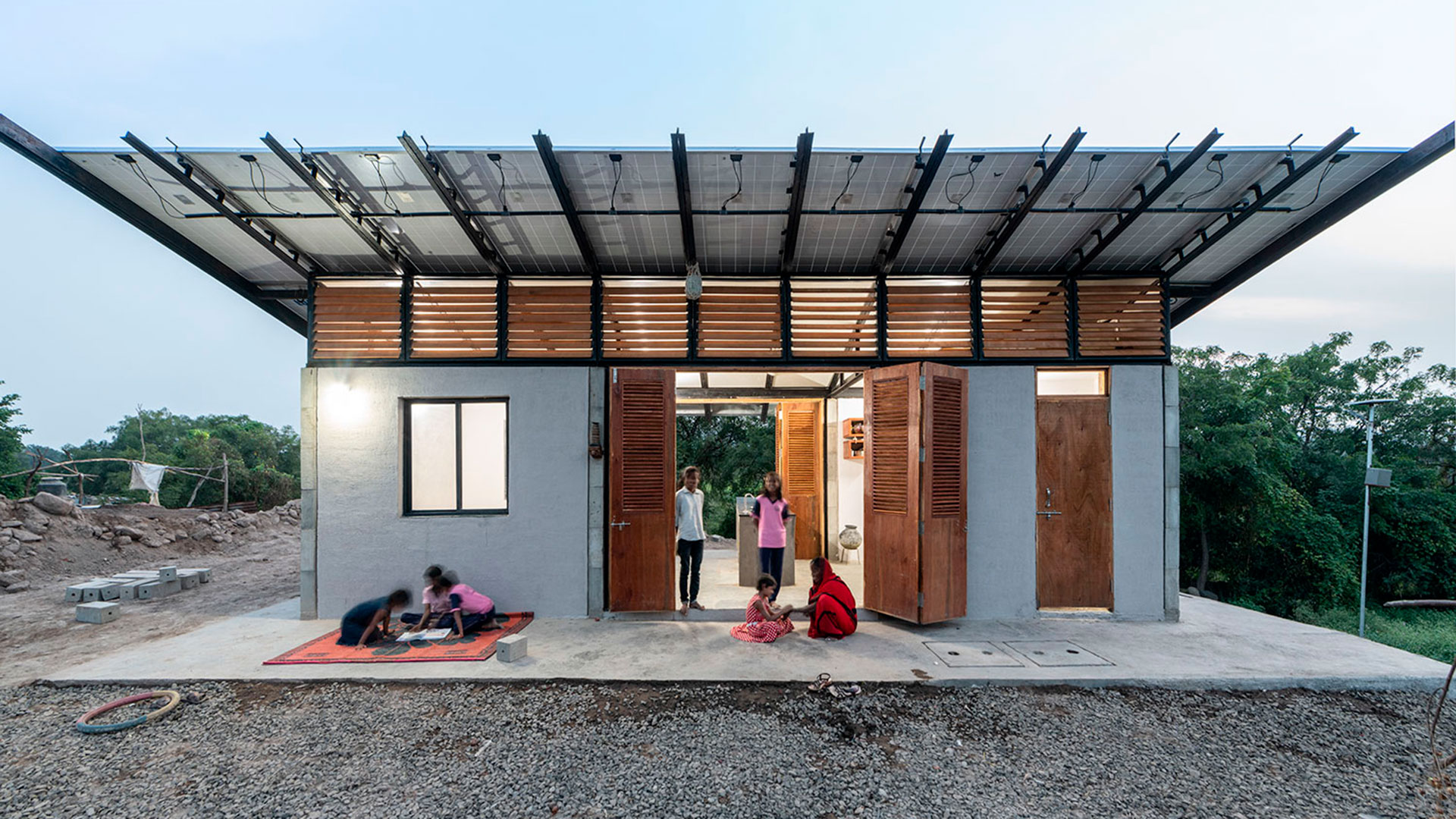 PowerHYDE, architecture passive pour les familles sans abri