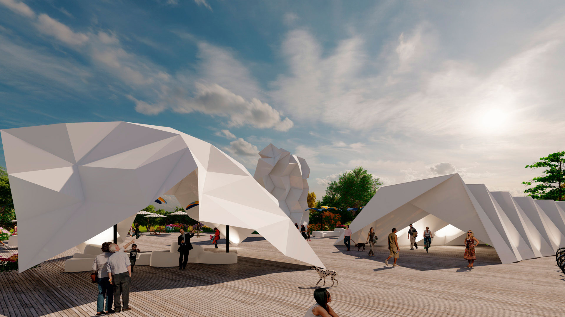Structures Origami 3D-Tech