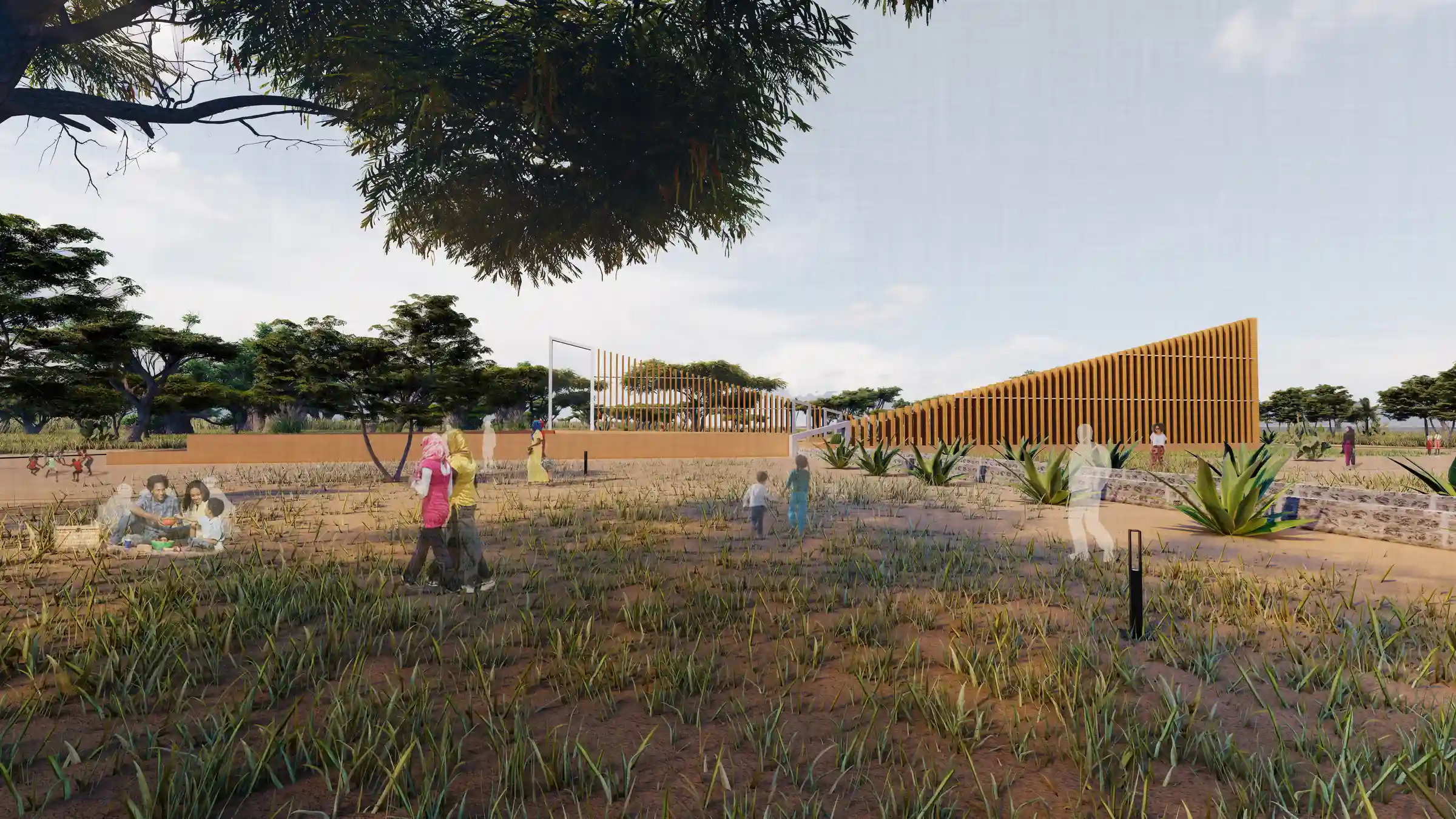 Conception d’un centre pour la communauté, l’art et la culture, Sénégal