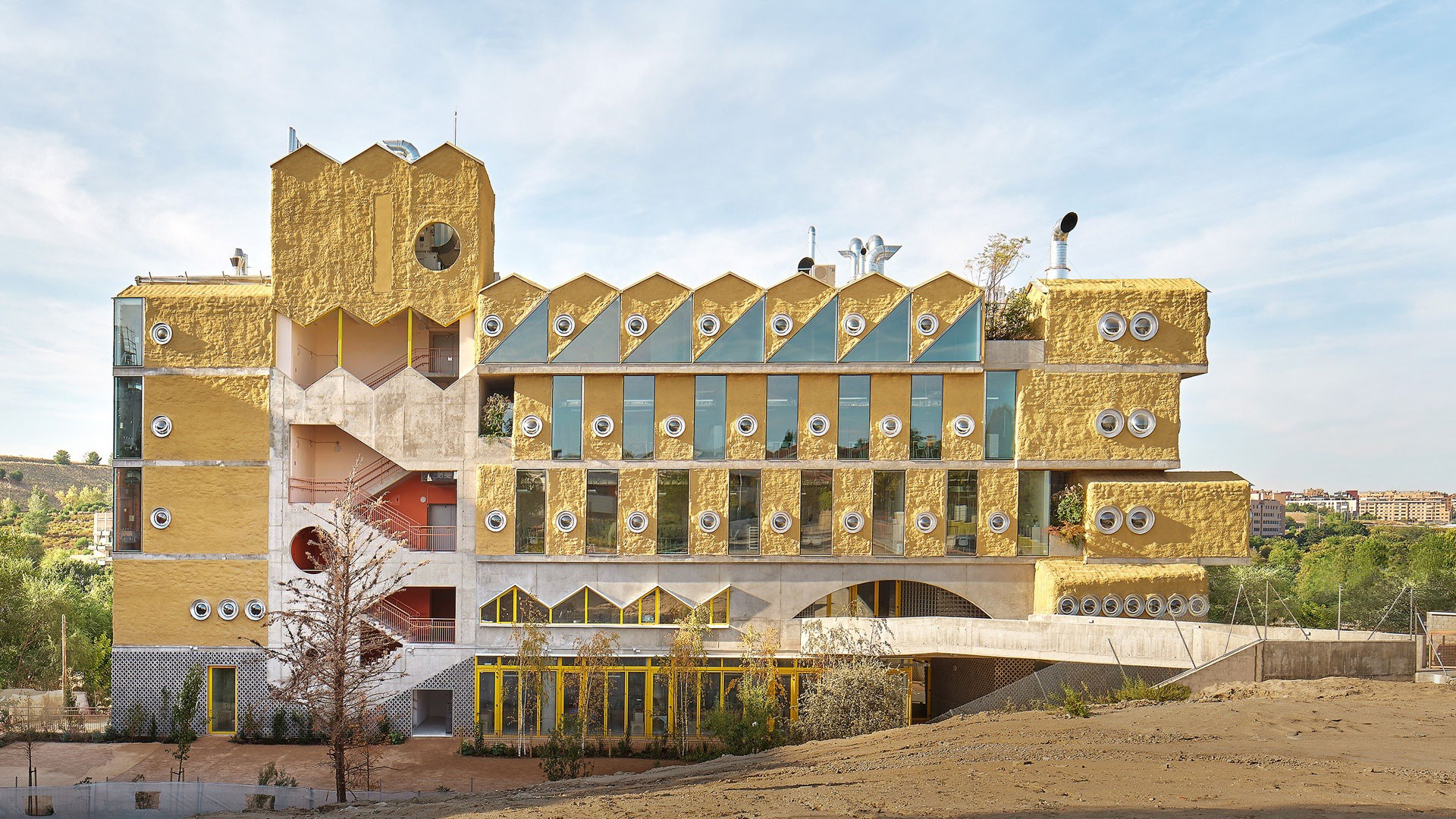 Architecture singulière : École Reggio, Madrid, Espagne