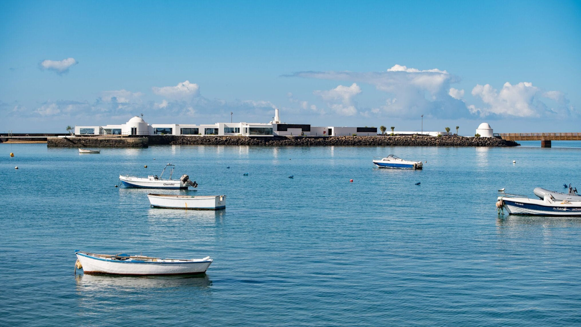 Îlot de Fermina, conception de César Manrique pour les loisirs et le tourisme, Lanzarote