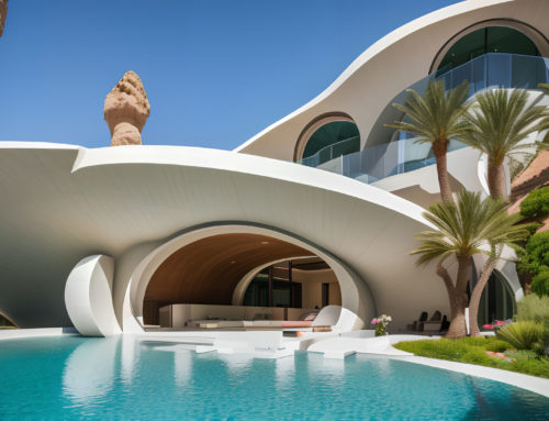 Conception d’une villa de luxe dans le désert