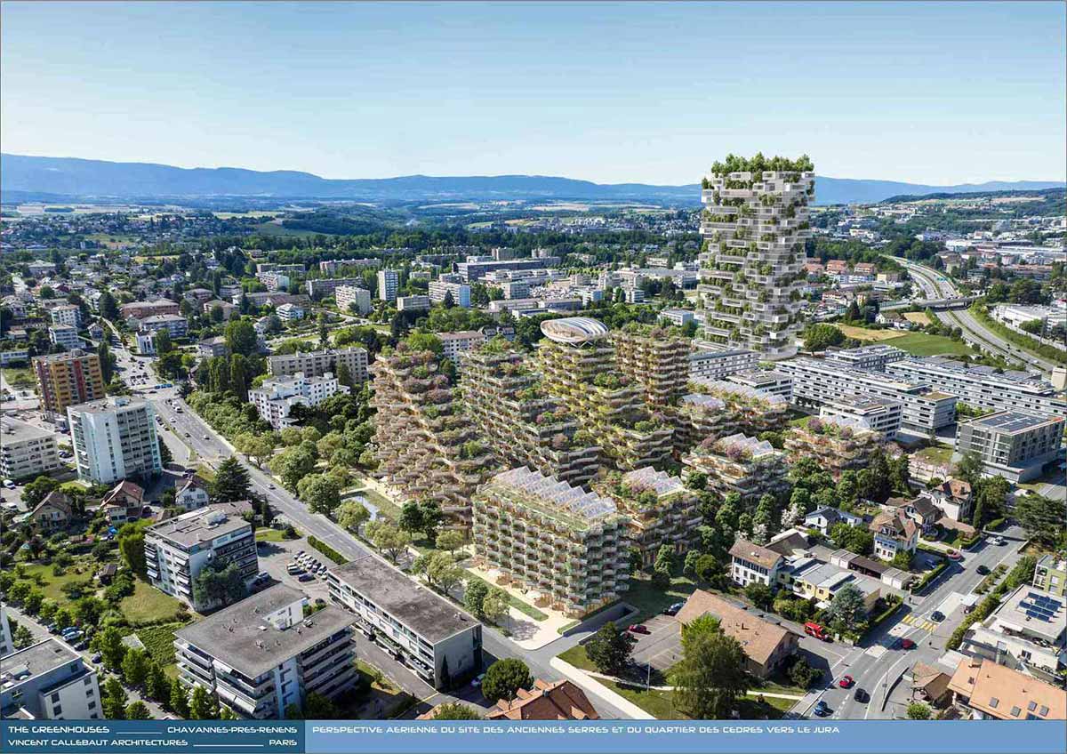 Les serres ou l’architecture du futur, Lausanne, Suisse (+VIDEO)