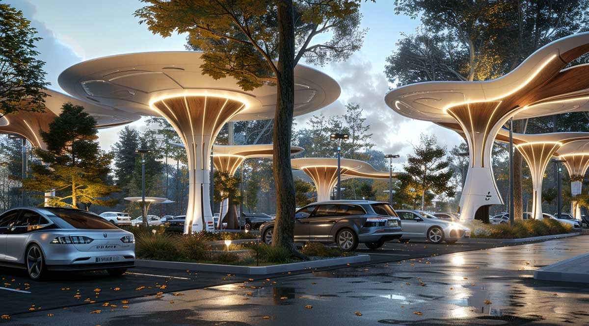 Conception d’un parking futuriste