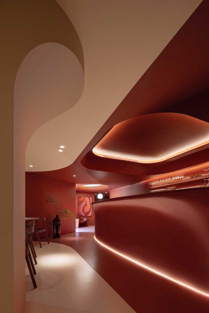Décoration intérieure : utilisation minimaliste de la couleur chez Sung Daan Taipei, Taiwan 01
