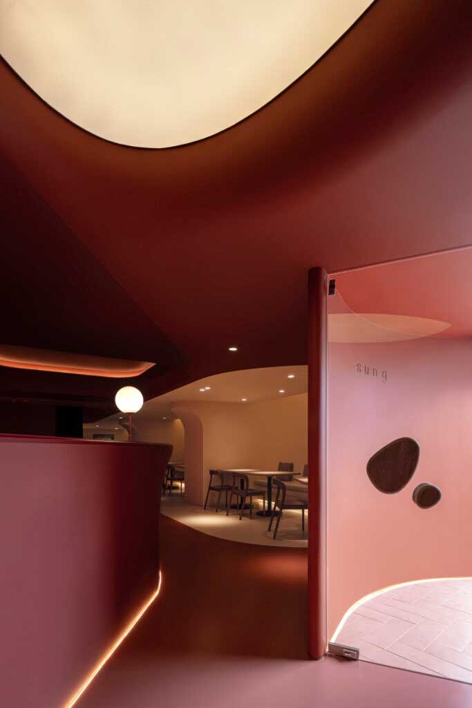 Décoration intérieure : utilisation minimaliste de la couleur chez Sung Daan Taipei, Taiwan 03