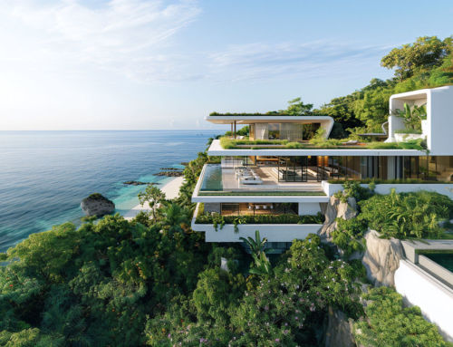 Conception d’une grande villa de luxe sophistiquée