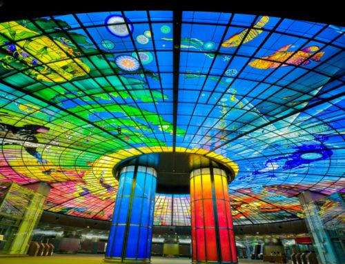 Le plus grand dôme de verre illuminé du monde, Kaohsiung, Taïwan