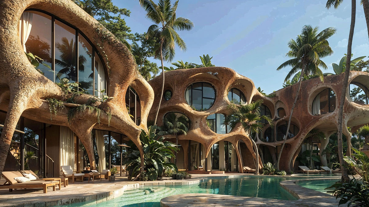 Une architecture distinctive : un hôtel de villégiature au caractère unique