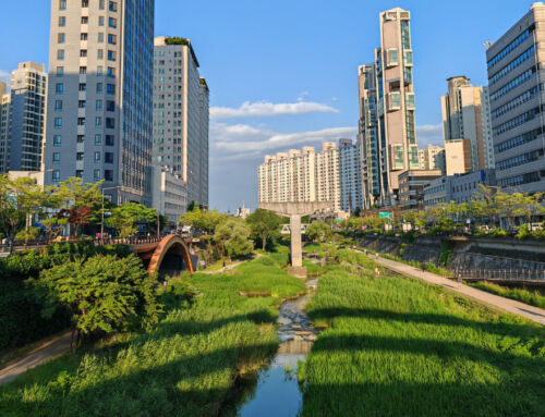 Renaturation urbaine : Cheonggyecheon, Séoul, Corée du Sud