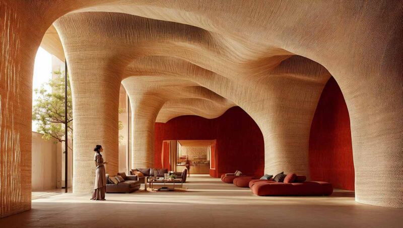 L'architecture d'intérieur comme poésie visuelle