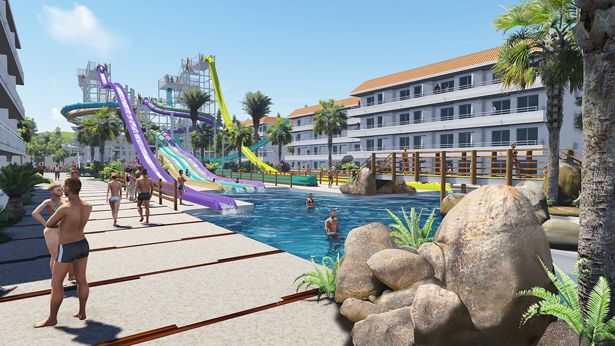 Avancement du projet de parc aquatique à Majorque