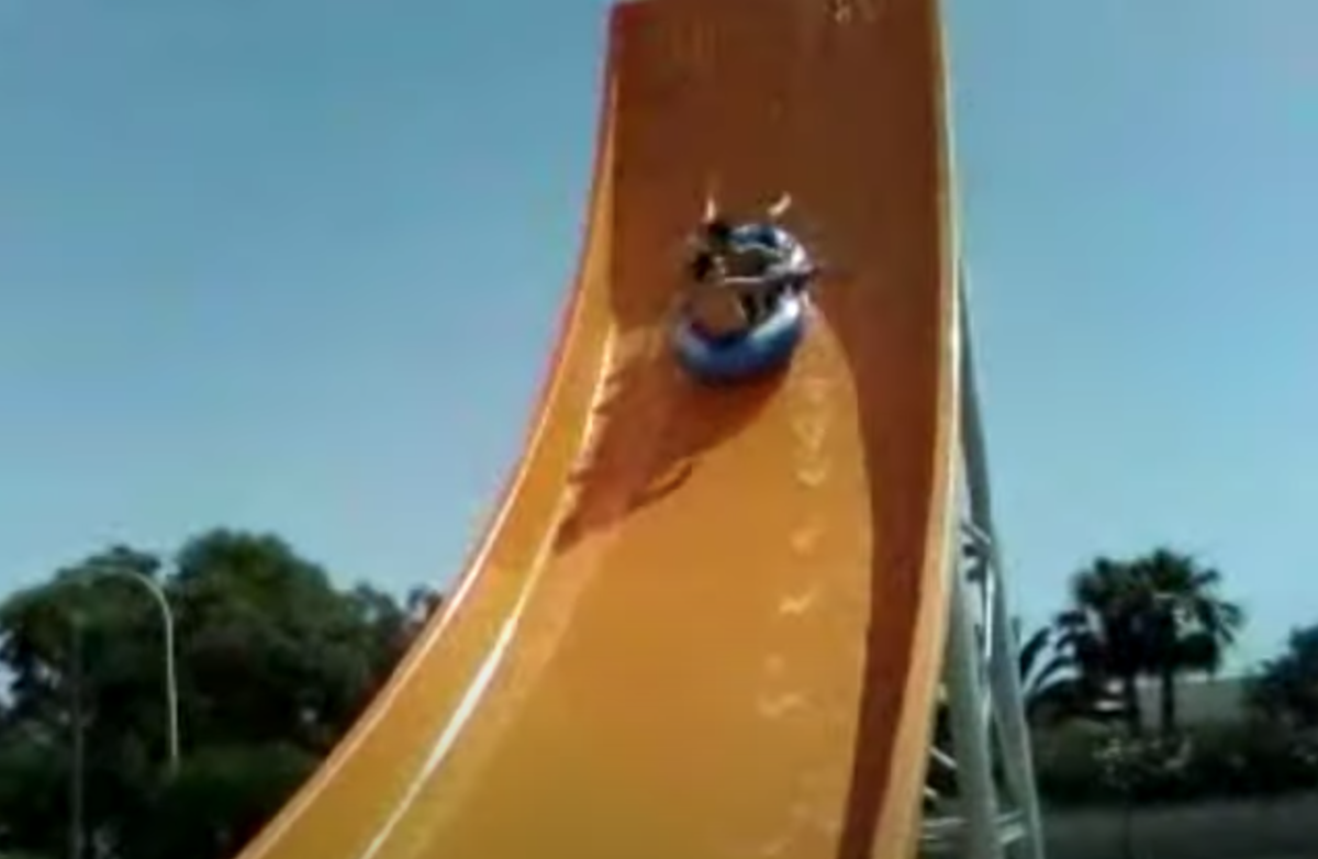 Le toboggan “The Wave”, un succès total