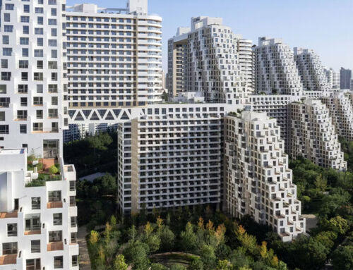 Habitat Qinhuangdao, un complexe de logements communautaires, Chine