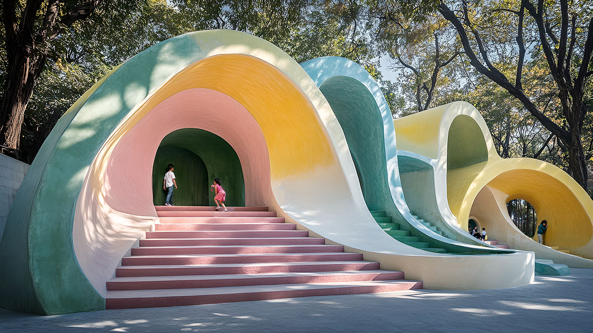 Aires de jeux pour enfants : imagination, mouvement et nature