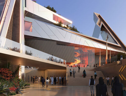 Centre des arts du spectacle, ville de Qiddiya, Arabie saoudite
