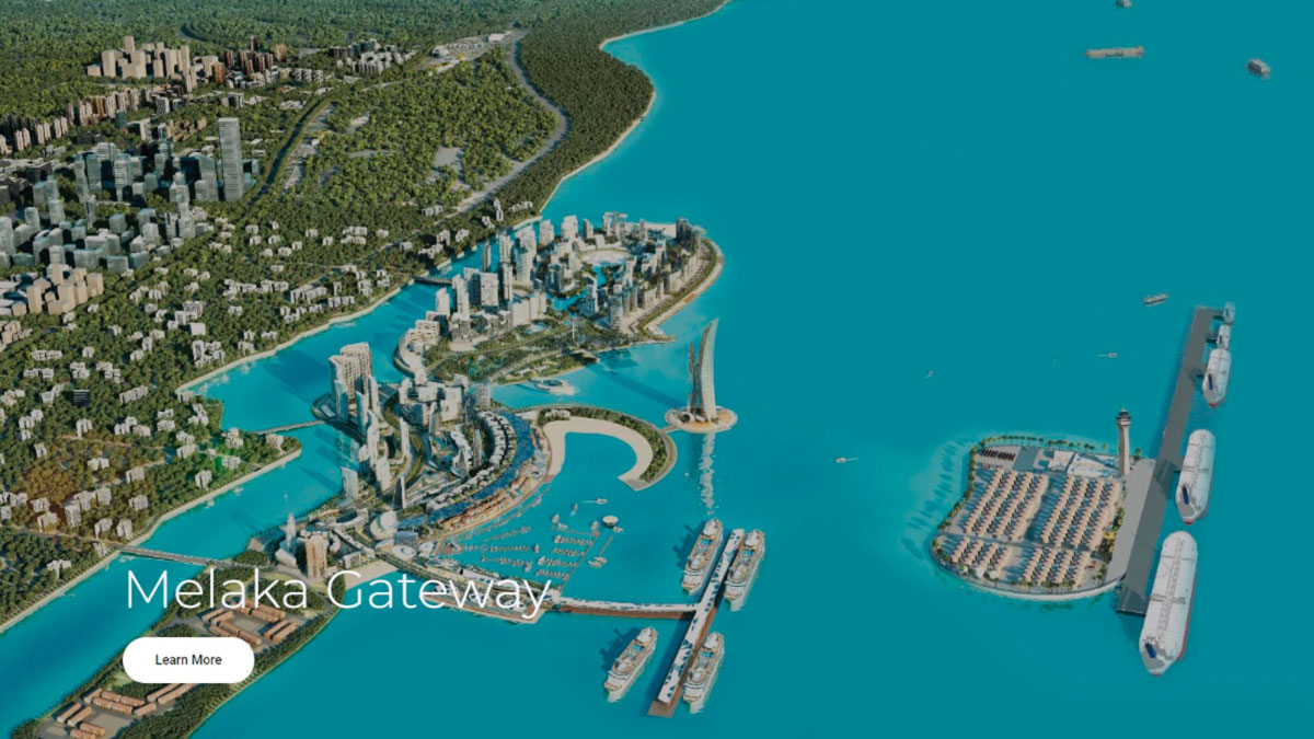 Melaka Gateway : un mégaprojet également en Malaisie