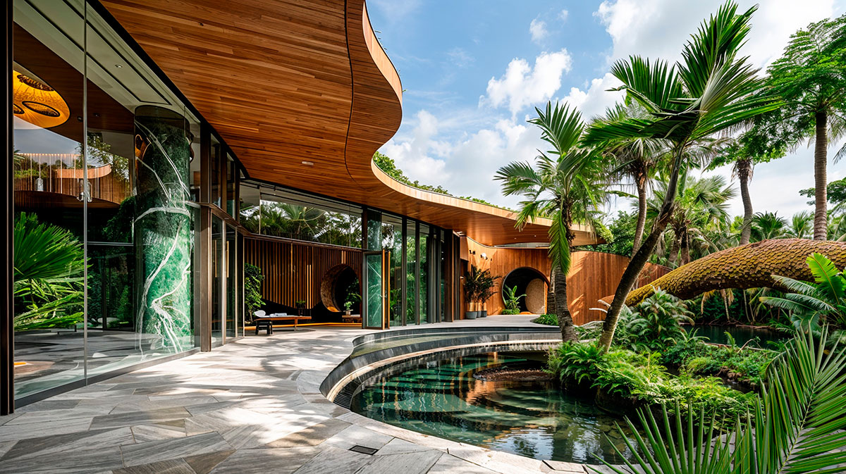 Patio Oasis, un paradigme de cour centrale
