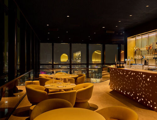 Aménagement intérieur : Celest Restaurant & Cocktail Bar, Rotterdam, Pays-Bas
