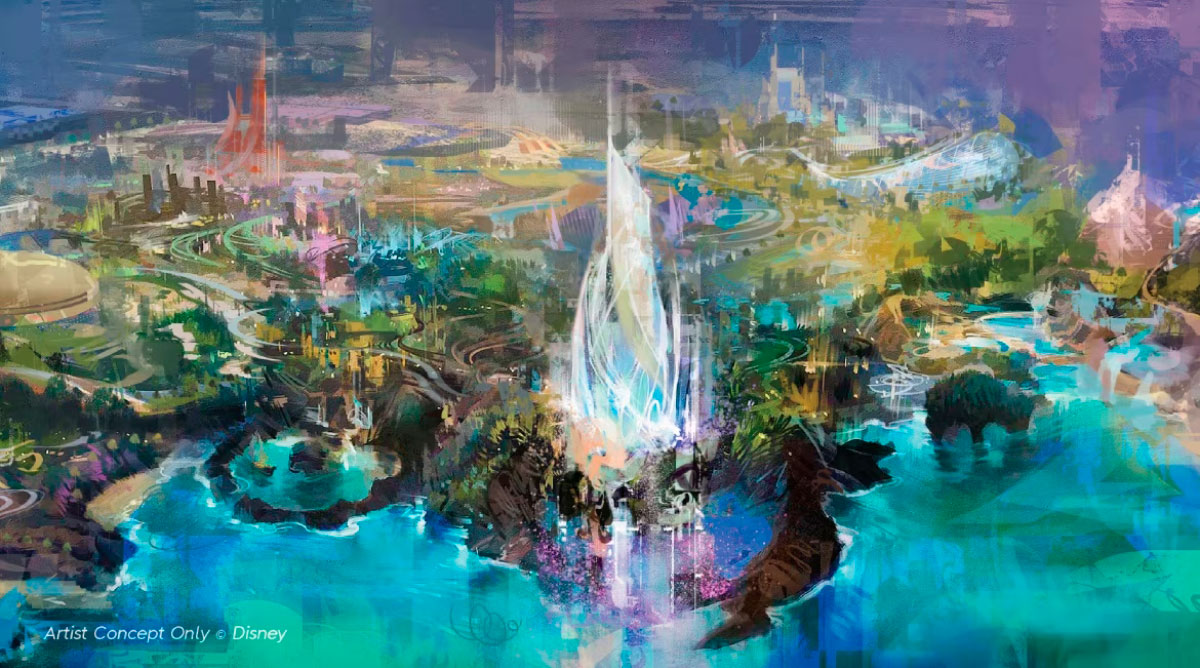 Premier parc à thème de Disney au Moyen-Orient, Yas Island, Abu Dhabi, Émirats arabes unis