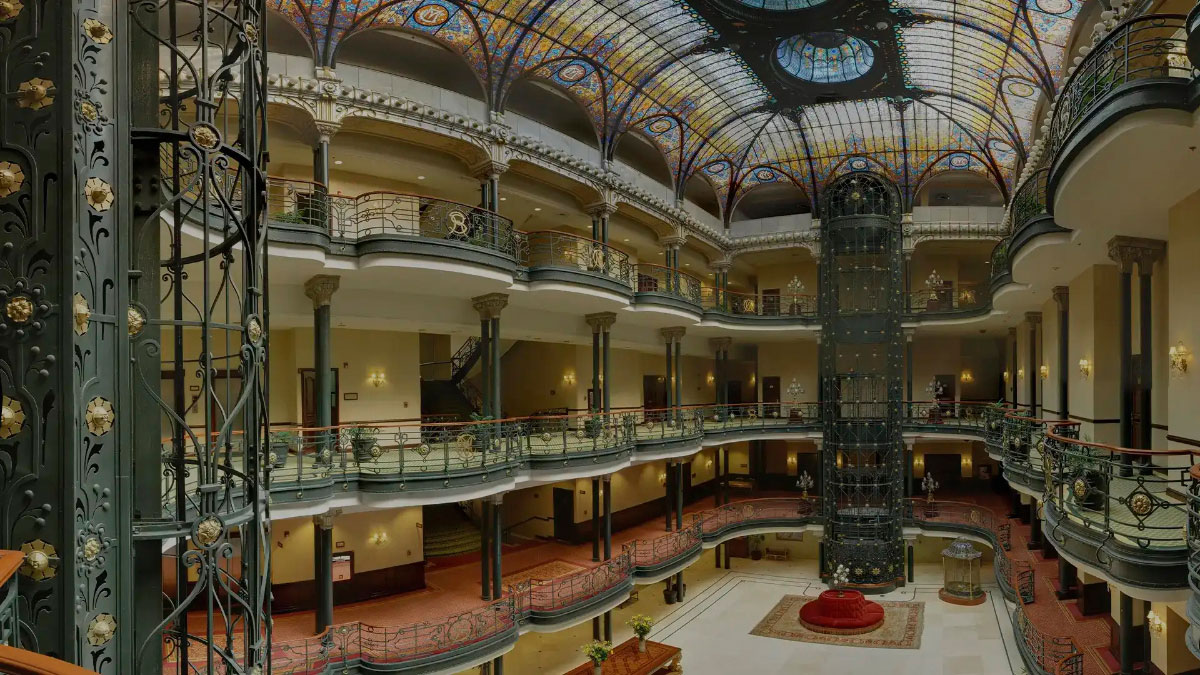 Hôtels du monde : Gran Hotel de la Ciudad de México, États-Unis Mexique
