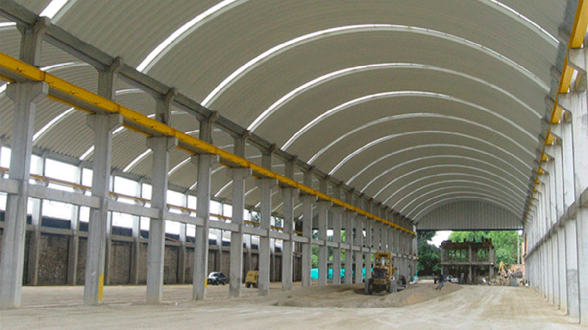 Conception et construction de toitures autoportantes sécurisées