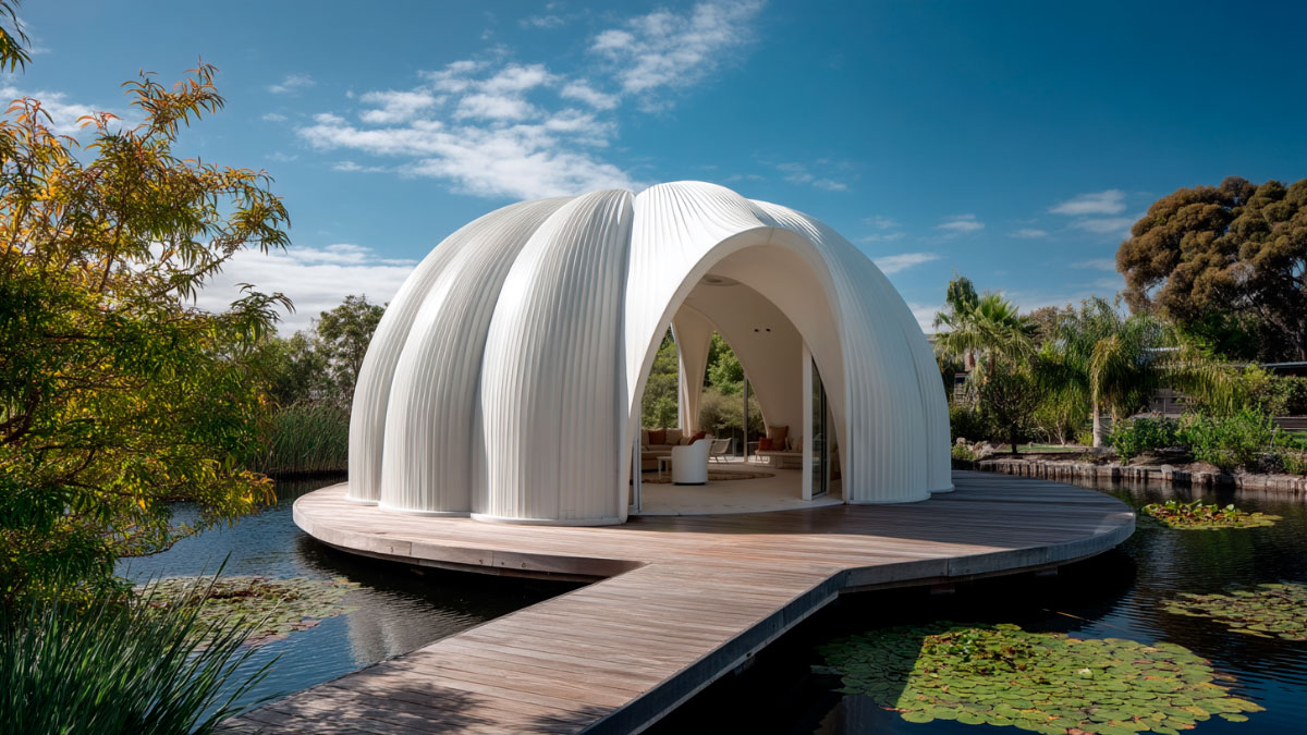 Suite Fleur de nénuphar, architecture lyrique