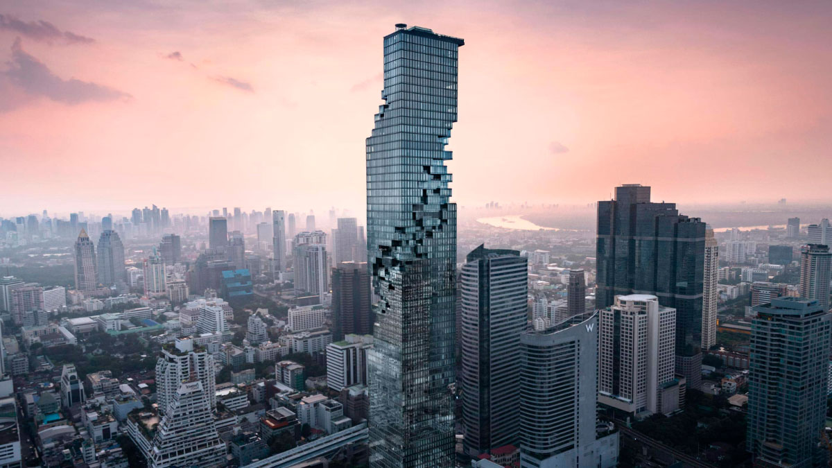MahaNakhon, « dématérialisation architecturale »
