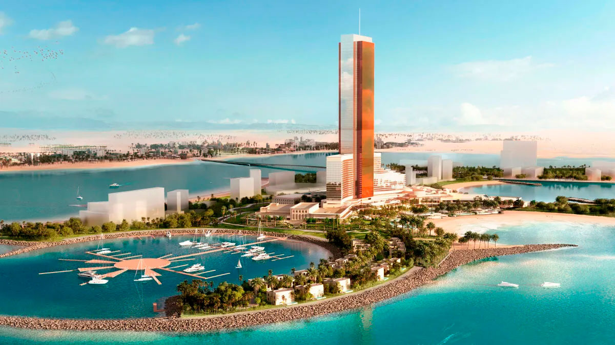 Enclave, un projet d’hôtel de grand luxe à Wynn Al Marjan Island, Émirats arabes unis