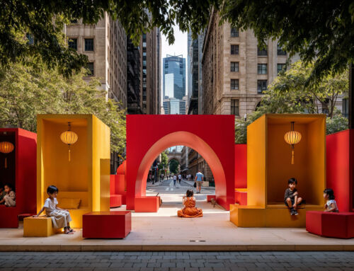 Conception d’identité, espaces urbains reflétant la culture locale