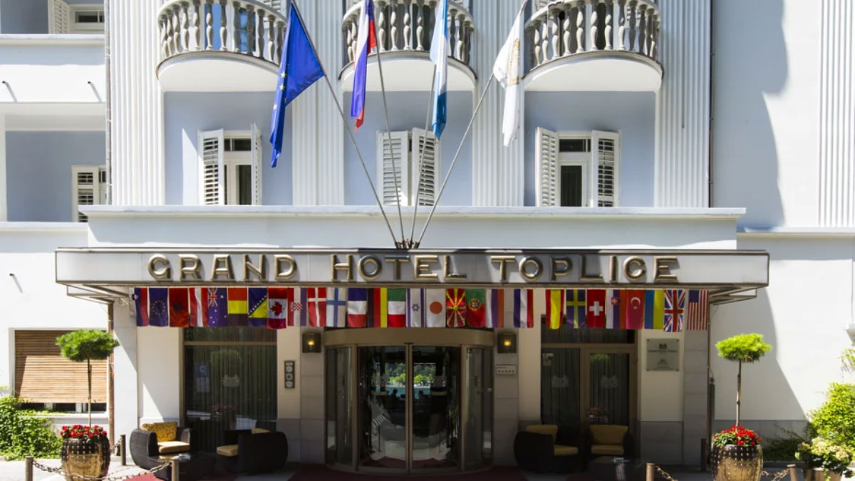 Hôtels du monde : Grand Hotel Toplice, Bled, Slovénie