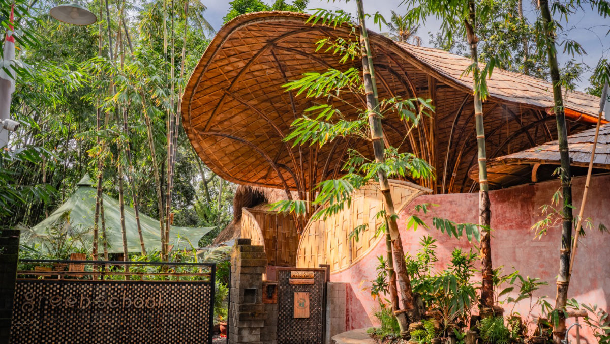 Living Bridge, un centre d’apprentissage collaboratif, Bali, Indonésie