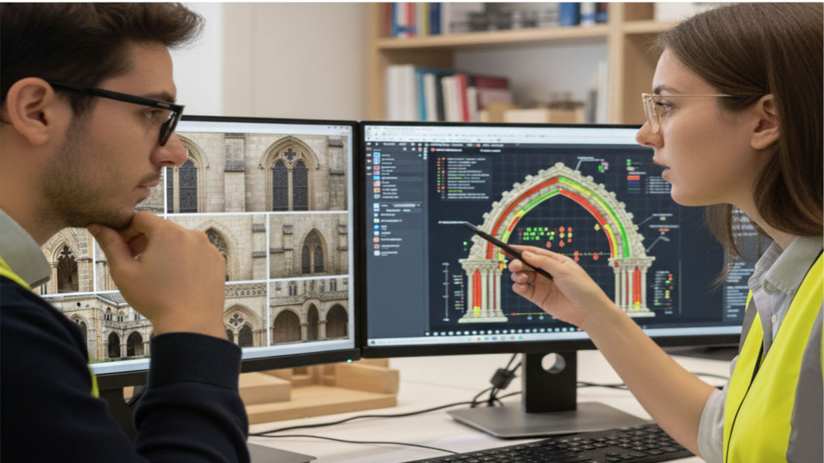 L’intelligence artificielle dans l’architecture de conservation