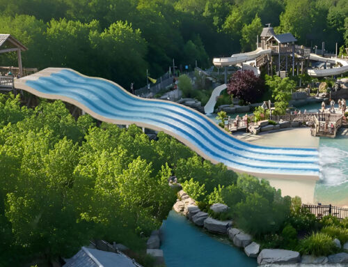Pistes souples préfabriquées : innovation dans les attractions des parcs aquatiques