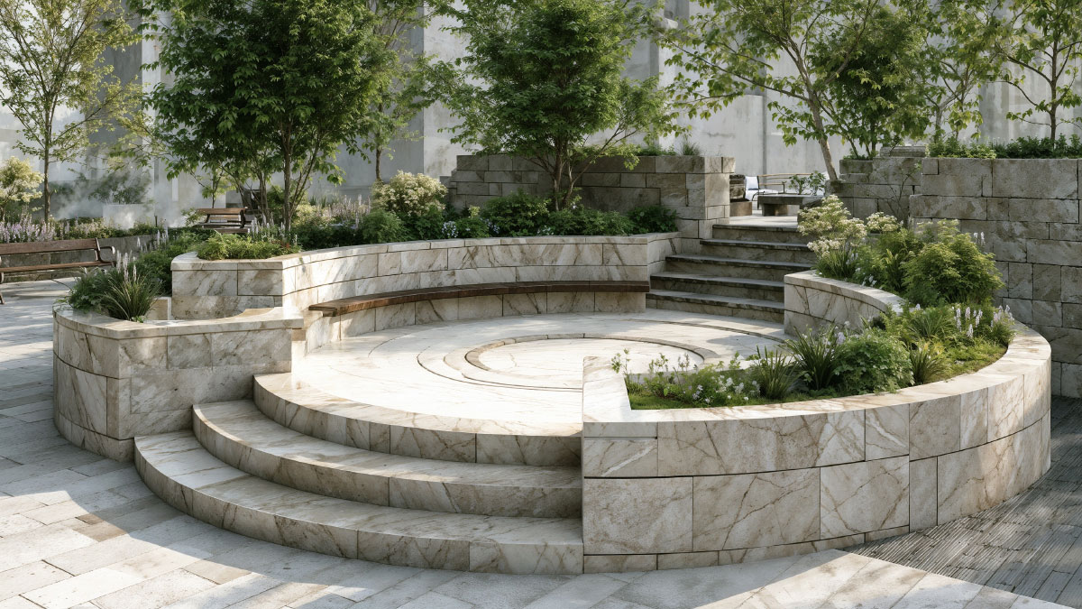 Géométries circulaires au charme intemporel