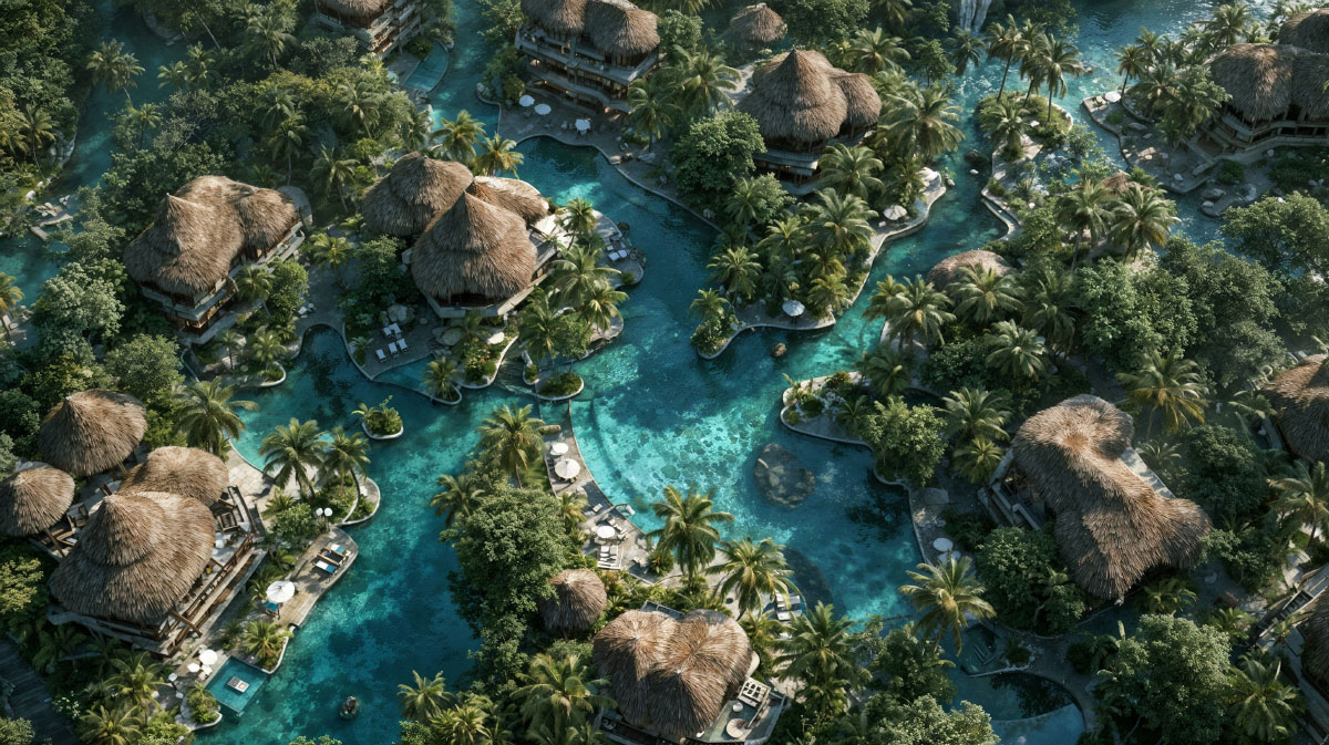 Conception pour une expérience paradisiaque