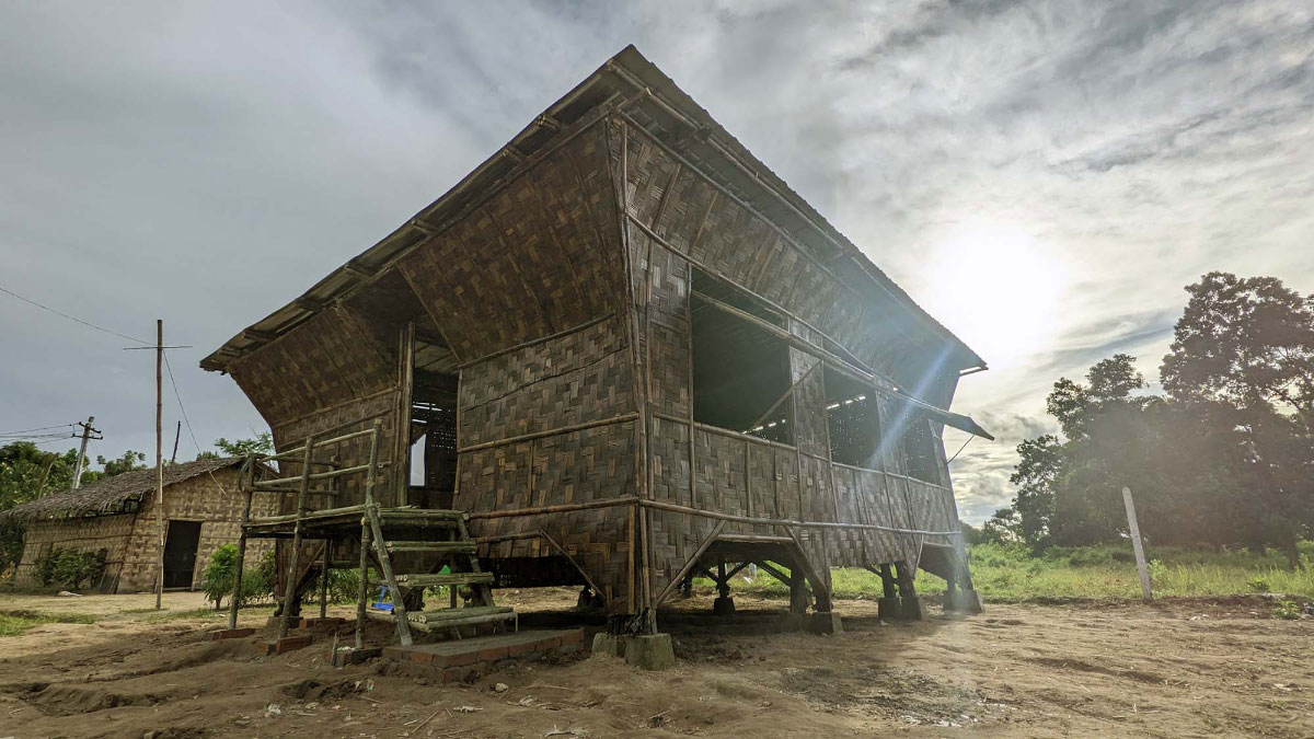 Maisons préfabriquées en bambou : une réponse sociale au Myanmar