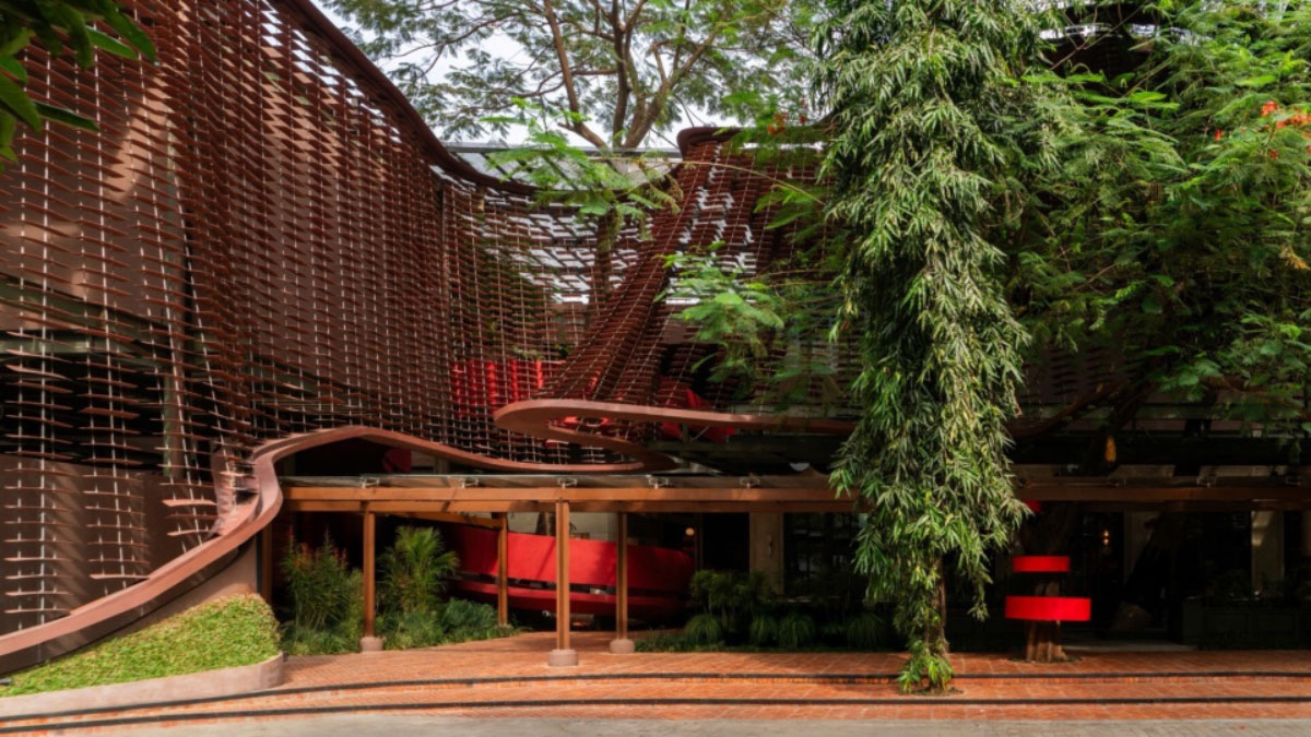 Lattice Creative Garden : réinterprétation bioclimatique du treillis traditionnel à Jakarta