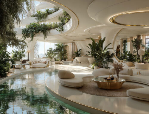 Intériorisme architectural de luxe, ou architecture intérieure exclusive