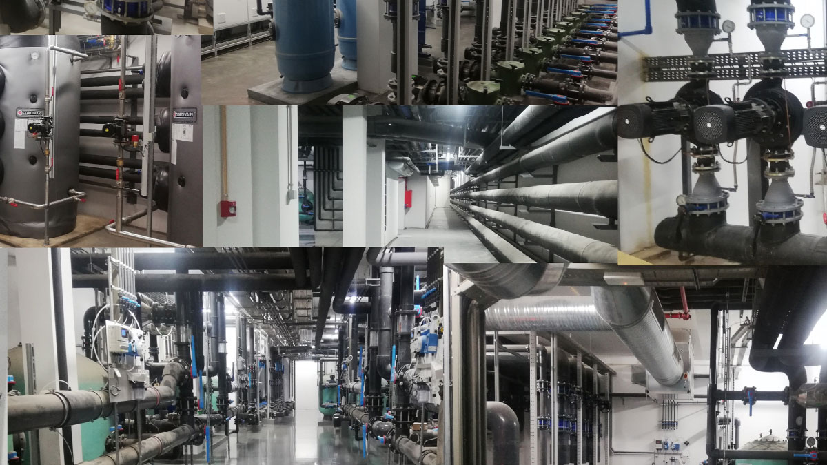 COMPOSICIÓN-SALAS-TÉCNICAS-C Rôle des services techniques, des services d’entretien et des services d’exploitation dans un parc aquatique