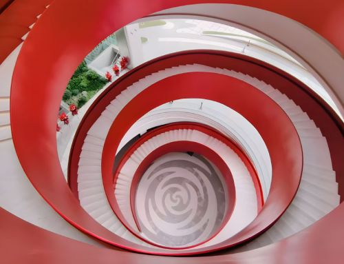 Un escalier record, Guangzhou, Chine
