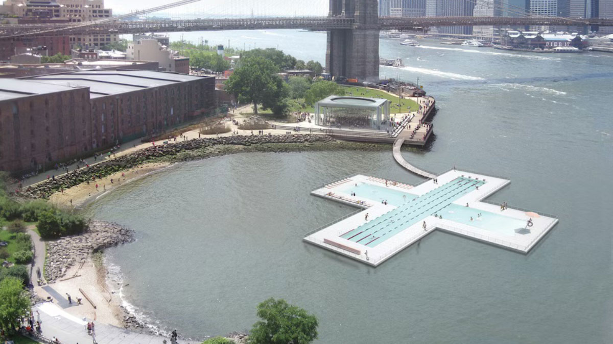 Plus Pool : la piscine qui nettoie la rivière pendant que la ville s’y baigne