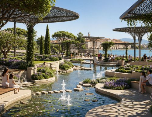 Un parc urbain méditerranéen