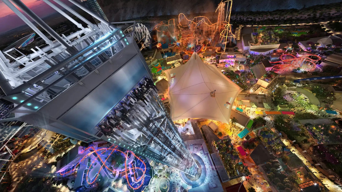 Amusement Logic dans Park World Magazine : Six Flags Qiddiya