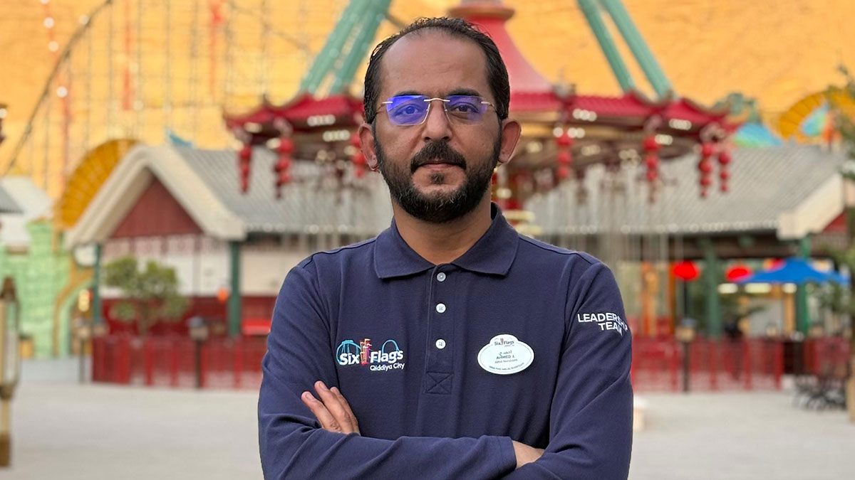 Ahmed Al Jassim, responsable des opérations de zone chez Six Flags Qiddiya City